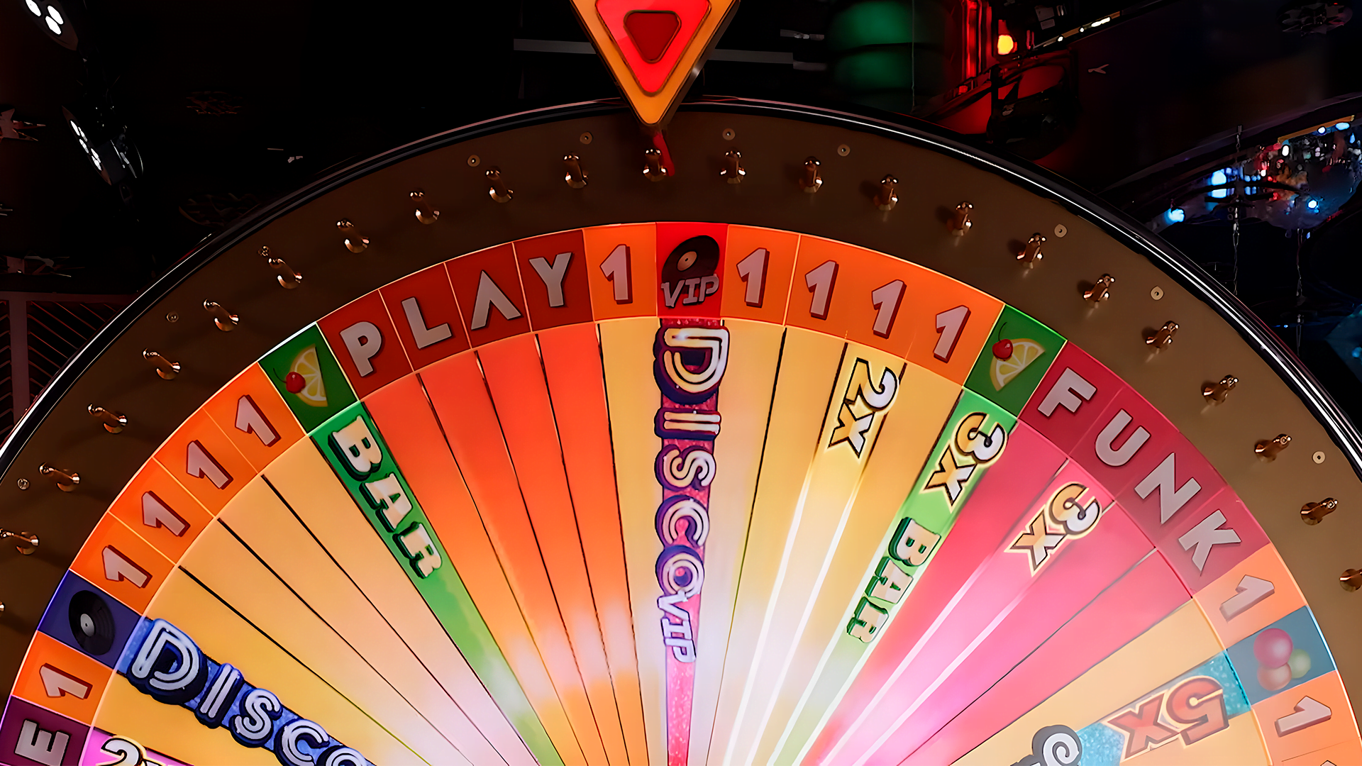 Online casino wheel