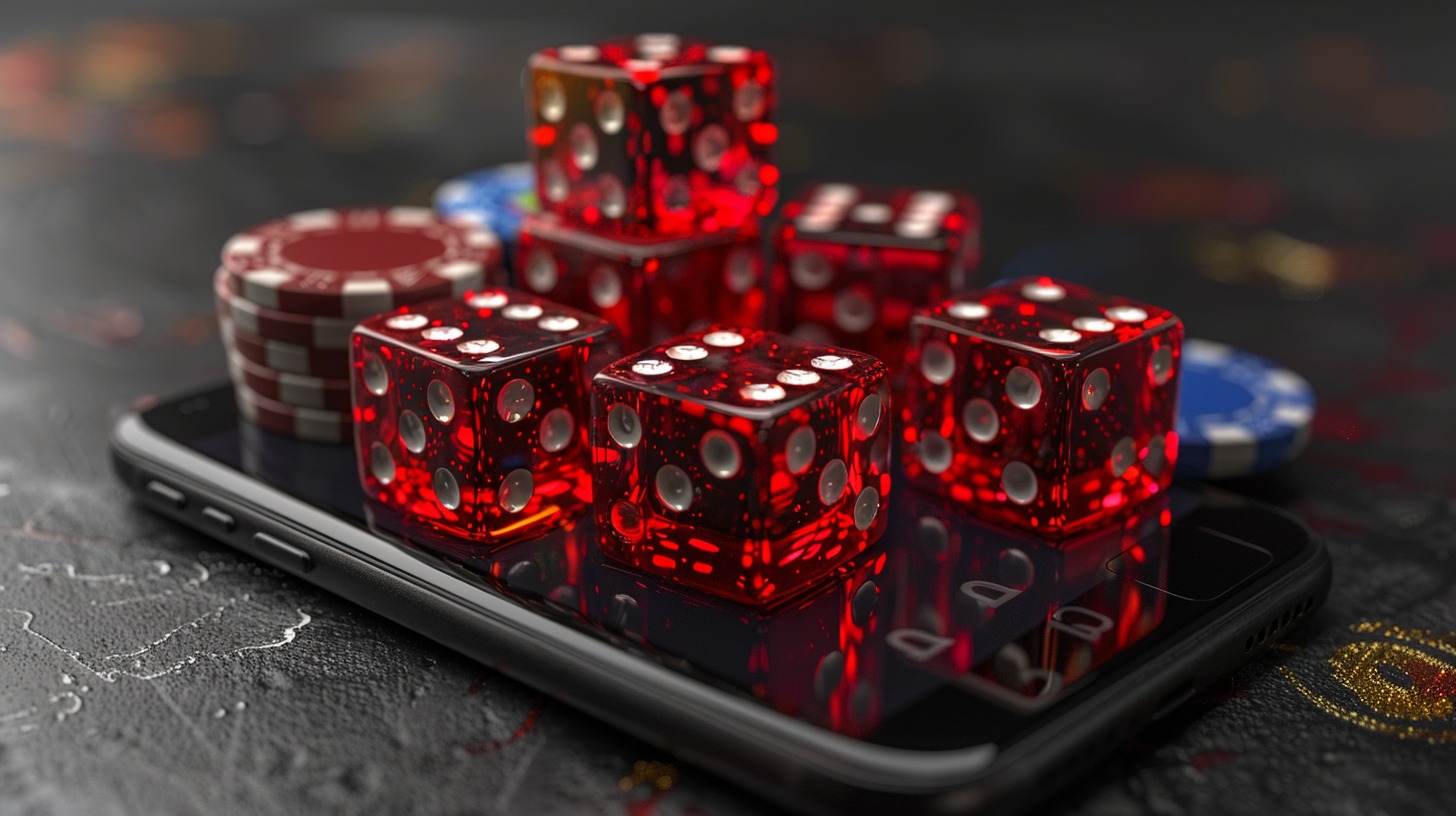 Casino games on smartphone